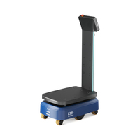 Seneo L300工厂仓库智能运输机器人AGV/AMR底盘300KG负载能力自动充电二次充电