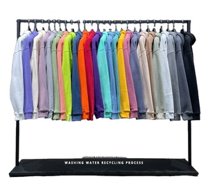 Yingling Emboss Sweat À Capuche Sudadera Con Capucha 330g Coton Lourd Sweat À Capuche Surdimensionné Hommes 3D Sweat À Capuche En Relief - Product Image 4