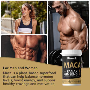 Verbeterde kracht Black Maca Ginseng tabletten 2 tabletten/dag Natuurlijke formule Verbeterde immuniteit Energie Volwassen <span class=keywords><strong>supplement</strong></span> - Product Image 2