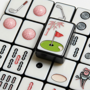 Juego de Mahjong Americano Amara Pink Elephant de 4 Capas, 160 Piezas, Juego de Fichas Completo de Lujo Oh My Mahjong, Regalo Festivo - Product Image 6