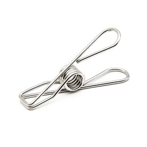 5.8Cm Ngoài Trời Nhà Bếp Văn Phòng Túi Thực Phẩm Nhiệm Vụ Nặng Nề Thép Không Gỉ Quần Áo Pegs Clip Clothespegs - Product Image 5