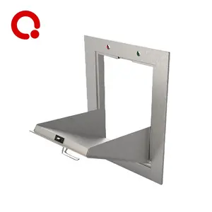 HOT SALE 15*18 inch 381mm*457mm Stainless steel interlock sorting trash chute intake door