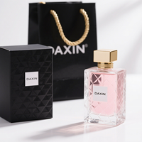 Bouchon de flacon de parfum en verre texturé unique et personnalisé, flacons de parfum de luxe, flacon de parfum haut de gamme avec boîte et emballage