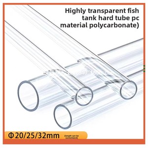 <span class=keywords><strong>Tuyau</strong></span> de Drainage PC Haute Transparence pour Aquarium, Approvisionnement Direct Usine, Diamètre 20/<span class=keywords><strong>25</strong></span>/32mm, Longueur 150mm, Raccordement Rigide - Product Image 6