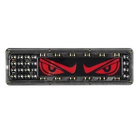 Feux arrière de camion à LED, ensemble de feux de remorque de haute qualité 12V/24V, système de feux de position simples CIMC Evil Eyes pour camion