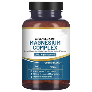 Suplemento de Salud de Marca Privada OEM, Complejo de Glicinato de Magnesio, Apoya la Salud del Sueño, Cápsulas de Glicinato de Magnesio - Product Image 1