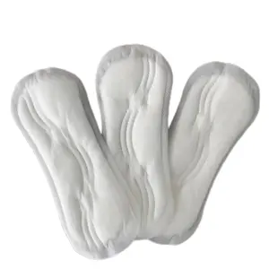 Vente en gros de protège-slip OEM 160mm protège-slips en coton serviettes hygiéniques pour usage quotidien