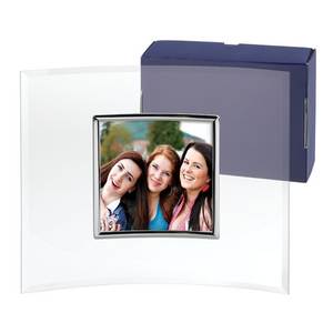 <b>Glass</b> <b>Photo</b> <b>Frame</b> 100x100 Mm With Silver Border For Home Decor - Product Image 3