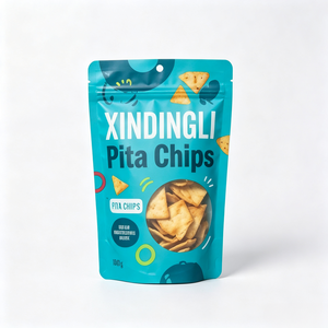 Custom Printed Resealable High Barrier Matte Stand Up Zipper <b>Bag</b> with Hang Hole for Online Offline Snack Retail - Product Image 1