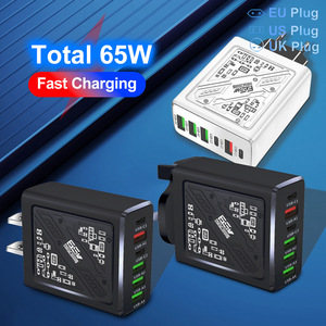 65W <span class=keywords><strong>USB</strong></span> <span class=keywords><strong>C</strong></span> Chargeur PD Changement Rapide pour iPhone 14 Huawei Xiaomi <span class=keywords><strong>Samsung</strong></span> QC 3.0 Téléphones Mobiles <span class=keywords><strong>USB</strong></span> Type <span class=keywords><strong>C</strong></span> Chargeur Téléphone Adaptateur - Product Image 2