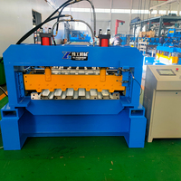 Máquina de Fabricación de Láminas para Techos de Tejas Escalonadas Glaseadas Corrugadas de Doble Capa, Precio de Fabricante