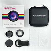 Objectif universel pour téléphone portable 37 mm, macro HD 30X 45X pour tous les smartphones