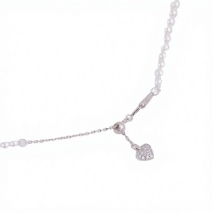 FIVE THOUSAND YEARS JEWELRY C5076 Perlas de Agua Dulce de 5-6mm, Plata de Ley, Chapadas en Oro de 18K, Cierre de Perlas, Accesorio para Joyería DIY - Product Image 4