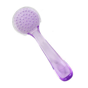 Brosse professionnelle de lavage de poussière d'art d'ongle brosse de nettoyage de maquillage à tête ronde outils de manucure et de pédicure - Product Image 5