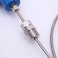 WRNK-131 à thermocouple blindé de type K, sonde de température flexible WZPK, thermomètre blindé à résistance platine Pt100