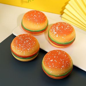 GL Hamburger Squishy Food, Juguetes Blandos Antiestrés, Juguetes <span class=keywords><strong>para</strong></span> Apretar, Simulación de Alimentos, Juguetes Sensoriales Novedosos, Juguetes Fidget de Mantequilla y <span class=keywords><strong>Queso</strong></span> - Product Image 2