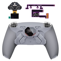 Kit de palettes arrière EXtremeRate SPARK avec écran OLED et butées de déclenchement pour manette PS5 BDM-030/040/050/060
