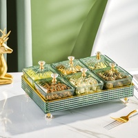 Luxe Opslag Snackbak Woonkamer Gedroogde Fruitplaat Home Snackplaat Notendoos Fruitplaat