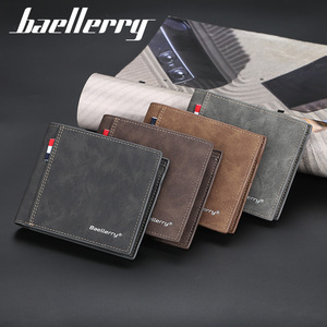 Baellerry Men's Slim <b>Wallet</b> 7 Inch PU Leather Multi-Card Slot Horizontal Credit Card <b>Holder</b> Everyday Use - Product Image 5