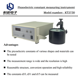 Instrumento de medición constante de cerámica piezoeléctrica El medidor de prueba D33 mide los parámetros de rendimiento del material piezoeléctrico - Product Image 2