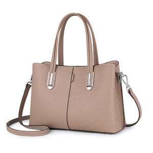 Bolso de Mano de Cuero Genuino Personalizado para Mujer, Bolso Bandolera, Bolso Mensajero, Bolsos de Mano para Damas - Product Image 1