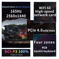 Laptop Gaming MSI 2024 15.6" 2K 165Hz IPS RTX4060 16GB DDR5 512GB SSD 7 8845HS AI untuk Mahasiswa