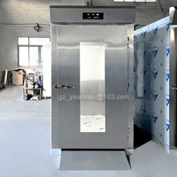 Réfrigérateur de Fermentation 16 Plateaux Rack Trolley Retardateur Proofer Cabinet Boulangerie Pâtisserie Fermentation Machines Épreuveurs À Vendre