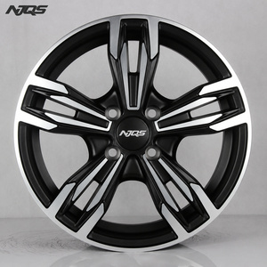 Jantes en alliage coulé NJQS pour voitures particulières 14-18 pouces, meilleures ventes 5x120 5x105 5x108 4x100 - Product Image 5