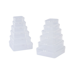 Cajas de Almacenamiento Transparentes de PP con Tapa para Organizar Joyas, Contenedores Rectangulares Pequeños con Capacidad de 0.1L, Origen Zhejiang - Product Image 5