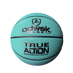 Personaliza tu Propio Logotipo, Balón <span class=keywords><strong>de</strong></span> Baloncesto Personalizado para Interiores y Exteriores, Balón <span class=keywords><strong>de</strong></span> Baloncesto Original <span class=keywords><strong>de</strong></span> Cuero PU Azul - Product Image 6