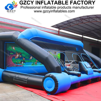 Stand de Tir Commercial Gonflable en PVC pour Carnaval – Jeu de Cible Facile à Installer pour Enfants et Adultes, Utilisation Intérieure et Extérieure