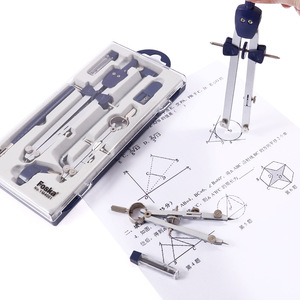 Compás de Combinación Estándar Básico FOSKA con Barra de Rayo para Dibujos Precisos, Crea Círculos de hasta 10.24 Pulgadas de Diámetro - Product Image 1