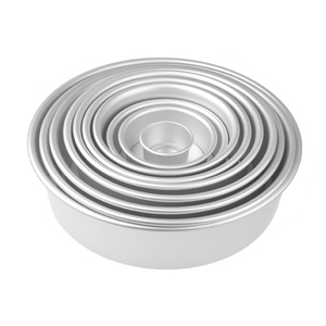 Offre Spéciale Coulissant <span class=keywords><strong>Rond</strong></span> <span class=keywords><strong>Plat</strong></span> De Cuisson, Cuisson Papier D'<span class=keywords><strong>aluminium</strong></span> Moule Moules Gâteau Ramequins - Product Image 2