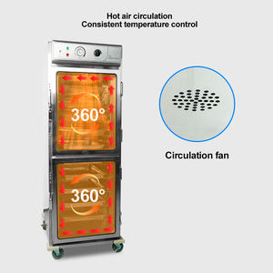 Nhỏ 5 lớp thực phẩm ấm hơn tủ Xe đẩy dọc thương mại thực phẩm ấm hơn trưng bày xe đẩy - Product Image 5