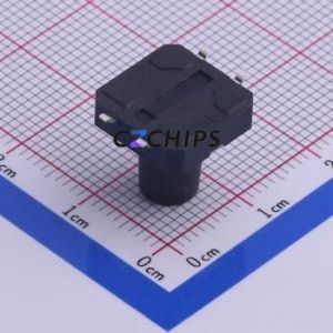 TS-1003S-12026 Tactile Switch SMD-4P,12x12mm Switch Single Pole Single Throw Round Button Vertical Mount 12mm - Product Image 2