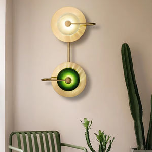 Lámparas de Pared Modernas LED Fanlo Lighting, Doradas, Simples, para Sala de Estar, Decoración de Comedor para Restaurante, para Uso Doméstico - Product Image 1