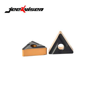 Jeekvisen JP315C Inserto de corte de carburo recubierto de PVD de dos colores para acero y torneado CNC inoxidable para acero empaquetado en caja - Product Image 2