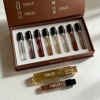 Coffret de découverte de parfums de luxe 6 pièces 2 ml avec fermeture magnétique, flacons d'échantillons de parfum, boîte cadeau en papier, kit de test personnalisé