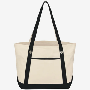 Sac fourre-tout <span class=keywords><strong>en</strong></span> toile de coton moyen avec logo personnalisé, promotionnel, nautique, cadeau <span class=keywords><strong>en</strong></span> gros - Product Image 2