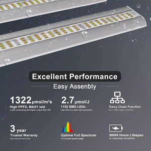 <span class=keywords><strong>WWW</strong></span> XXX <span class=keywords><strong>COM</strong></span> ไฟ LED หรี่แสงได้320W สเปกตรัมเต็มกระจายความร้อนพืชดอกในร่มเรือนกระจก IP65อลูมิเนียม - Product Image 3