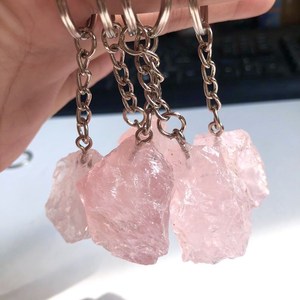 Cristalli spirituali cristalli di quarzo grezzi <span class=keywords><strong>pietra</strong></span> guarigione pietre grezze su misura portachiavi a buon mercato per compratore ragazzo - Product Image 2