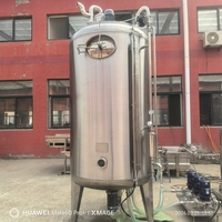 Ligne de production d'acide vinique clé en main de 500L à 20000L par jour, équipement de brassage entièrement automatique et personnalisé pour acide vinique de riz et de pomme