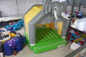 Castillo Inflable con Forma de Elefante, Material de PVC, para Niños, Alquiler Comercial para Fiestas al Aire Libre - Product Image 5