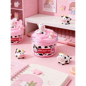Pâte à modeler sensorielle artisanale durable, slime coloré en pots en vrac, douce et lisse, jouet de relaxation amusant pour l'apprentissage des enfants - Product Image 4