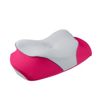 Oreiller orthopédique confortable et écologique en mousse à mémoire de forme, lavable, contour papillon, soutien du cou, moderne, pour dormeurs sur le ventre, le dos et le côté