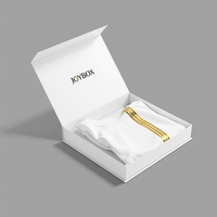 Boîte Cadeau Rigide en Carton Noir Simple et Luxe Faite à la Main, Imprimée sur Mesure, avec Fermeture Magnétique – Vente en Gros Usine JoyBox