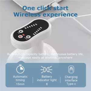 Elétrica Gua Sha Raspagem Massageador Corpo Elétrica <span class=keywords><strong>Cupping</strong></span> Terapia Máquina Massagem Ferramenta para Tratamento Eficaz - Product Image 5