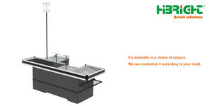 Mostrador de Caja de Acero de Alta Calidad para Tiendas Minoristas, Mostrador de Caja para Supermercados y Centros Comerciales - Product Image 6