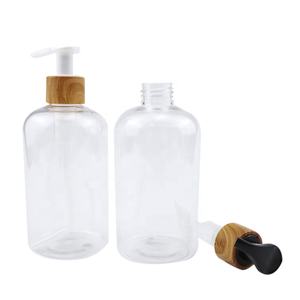 120毫升化妆品泵乳液精油瓶用于化妆品竹瓶容器和包装竹顶 - Product Image 6