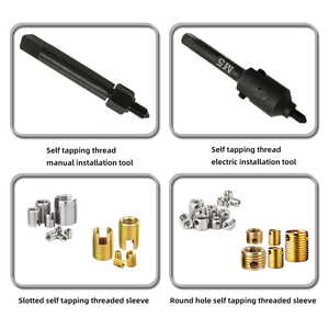Llave de hilo, juegos de herramientas de inserción de hilo autorroscante, llave inglesa, juego de otras herramientas manuales, caja, Material endurecido, fuerza distribuida uniformemente - Product Image 2